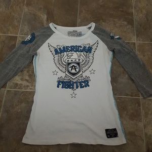 American fighter shirt